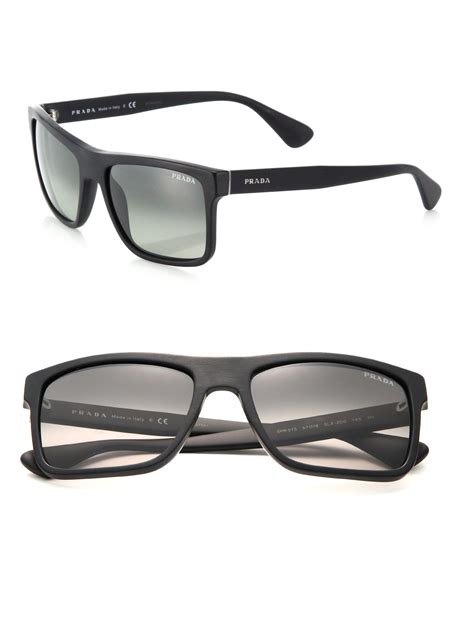 prada rectangle|Prada Sunglasses for Men .